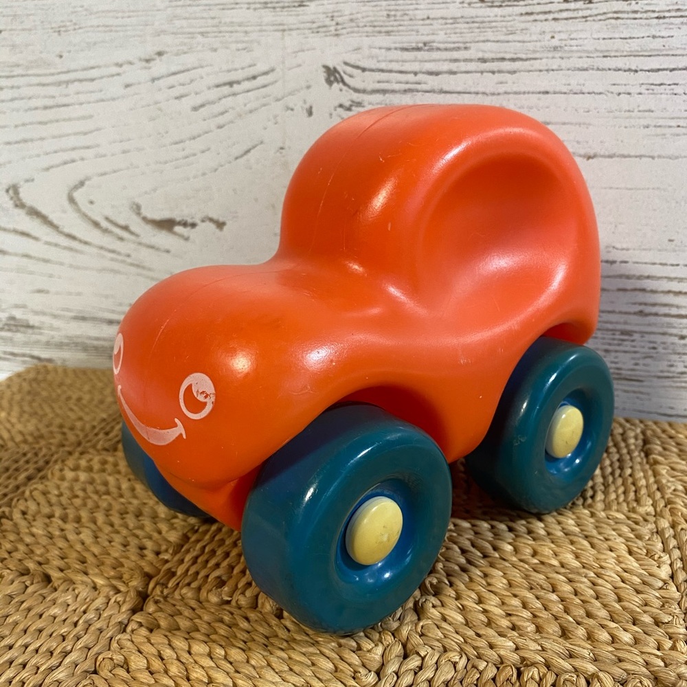 Little Tikes My First Car Orange Vintage Hand Car